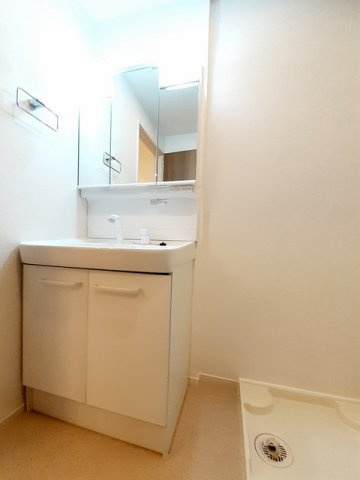 パルボヌールの洗面所|忙しい朝には欠かせない洗面所です