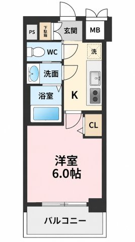 CREST TAPP浅間町の間取り