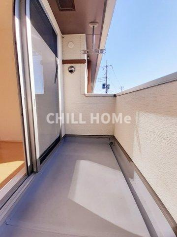 ポラリス７号館のバルコニー|当社、チルホームのHPもご覧ください(^^)/物件情報多数♪