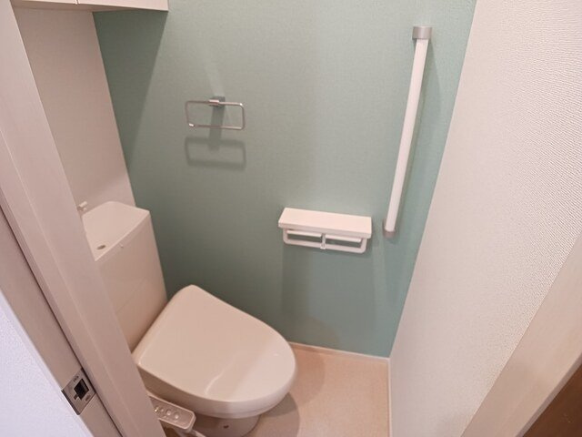 ソリオＢのトイレ|ゆったりとした空間のトイレです