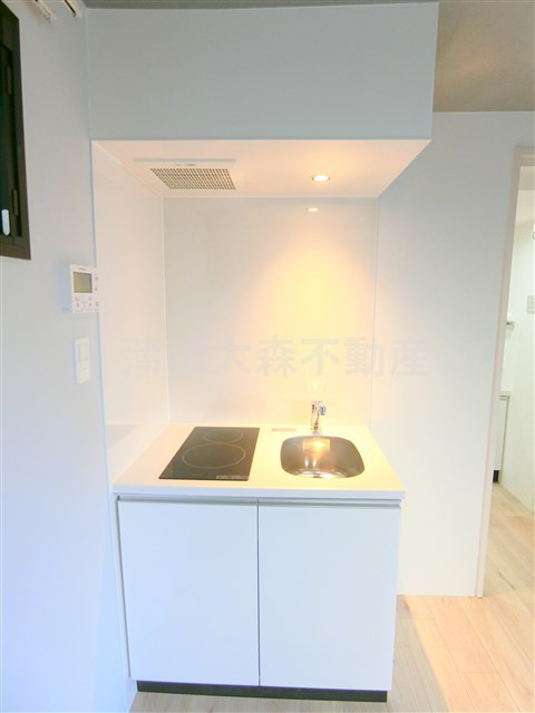 CASA PIAZZAカーサピアッツァ西蒲田のキッチン|2口IHシステムキッチン