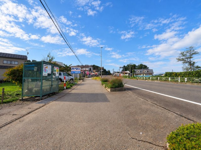  | 【建築条件なし】横手市前郷字上松原 18.25坪 国道107号沿い小規模店舗・事務所・駐車場