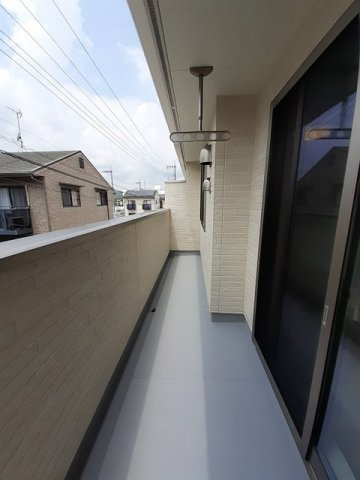 アルドーレⅡのバルコニー