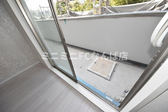 ワールドアイ大阪ドームシティのバルコニー