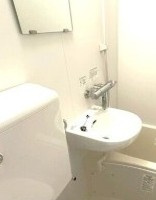 メゾンピュアの洗面所