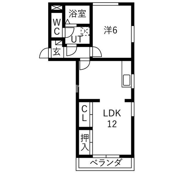 ソルファ富士　B棟の間取り
