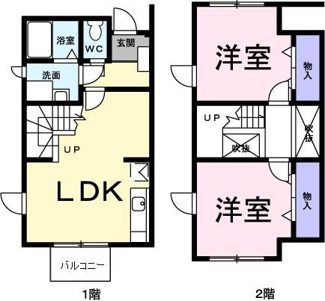【間取り】 | ホワイトローズＵ