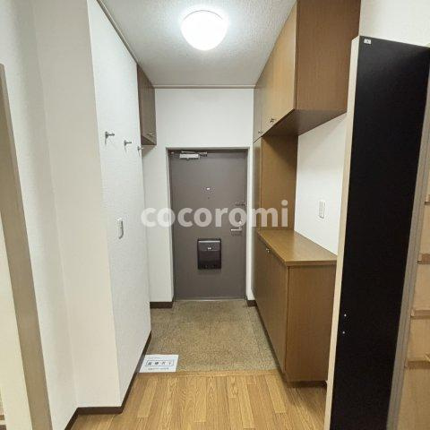 東香里野村マンション　庭付ペット可の玄関