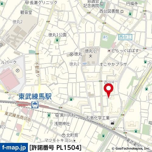 グランウエストの地図