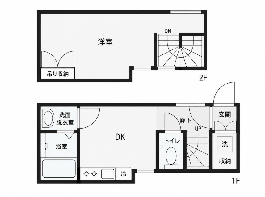 ピッコロッカ新小岩の間取り