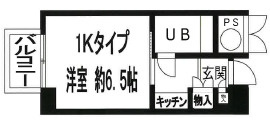 シャンテジョイフルの間取り