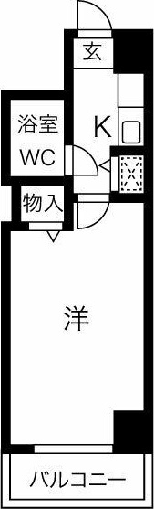 ライオンズプラザオータニ神戸の間取り