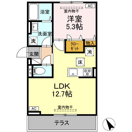 【間取り】 | D－ROOM上町