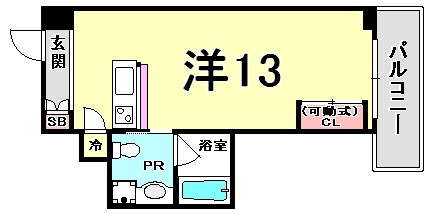 ロイスグラン神戸湊川公園の間取り