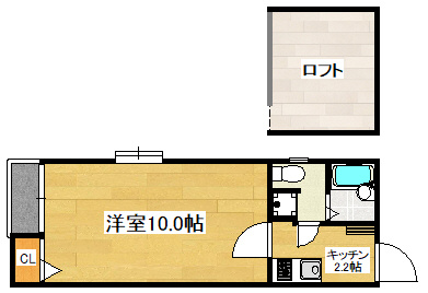ピュア吉塚拾壱番館の間取り