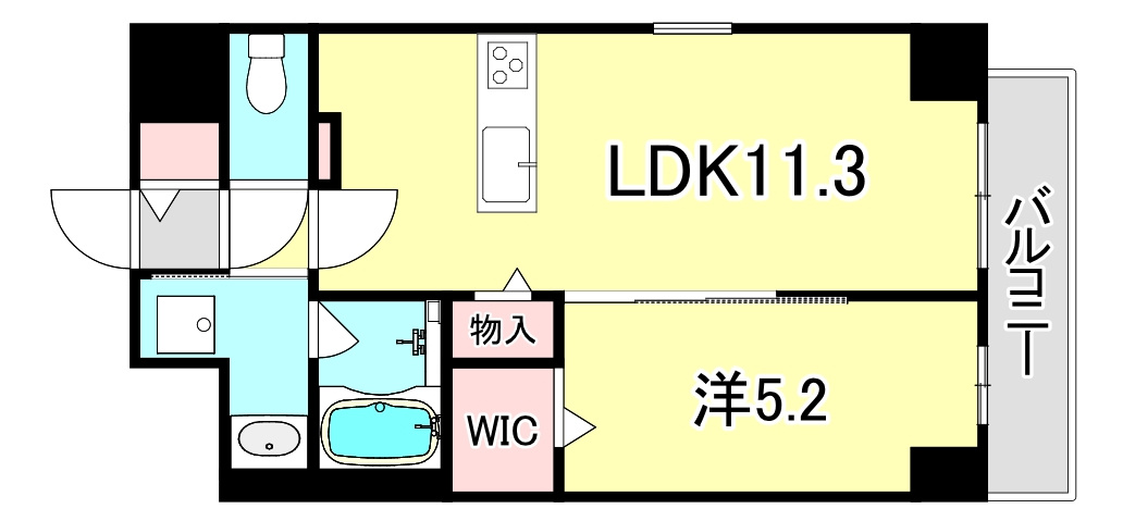 コンフォリア西宮の間取り
