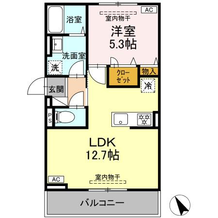 【間取り】 | D－ROOM上町