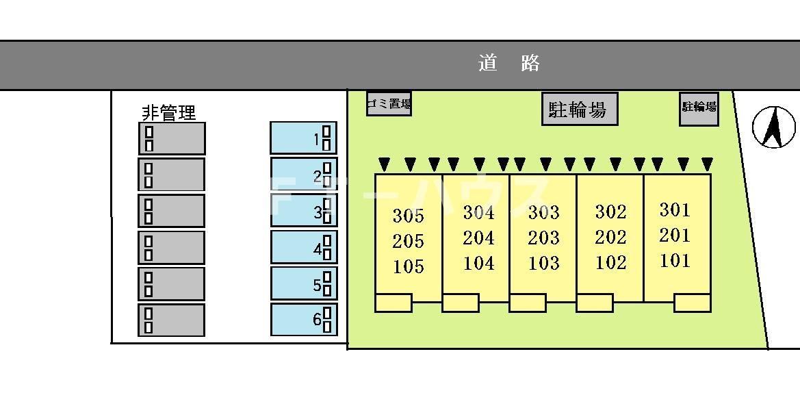 エピナールの駐車場|駐車場