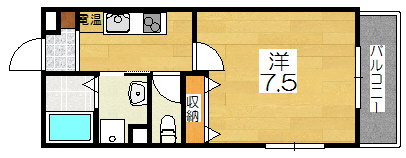 レガーロ桂の間取り