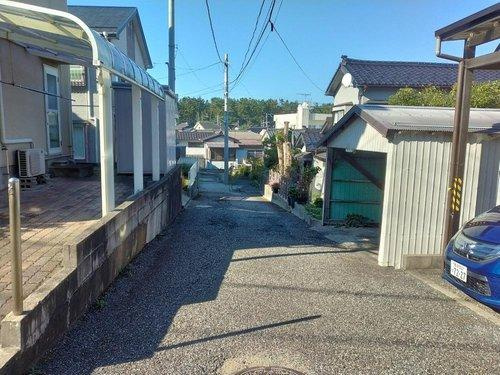 新潟市西区浦山4丁目　200万円の前面道路含む現地写真|現地（2024年10月）撮影