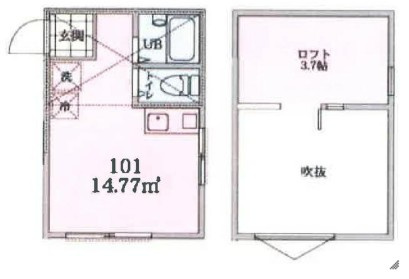 【間取り】 | フロントフィールド8
