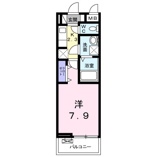 ホーリーコートの間取り