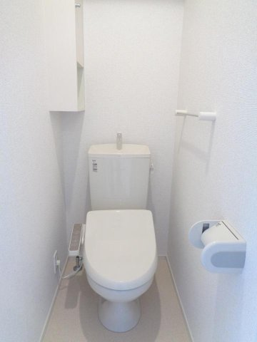 ルミエール松茂西　Ⅲのトイレ|トイレもきれいです