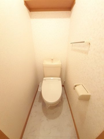ベルメゾン　ハラダＡのトイレ|トイレもきれいです