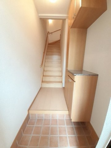 ヒルズ住吉　Ａの玄関|ゆったりとした玄関です