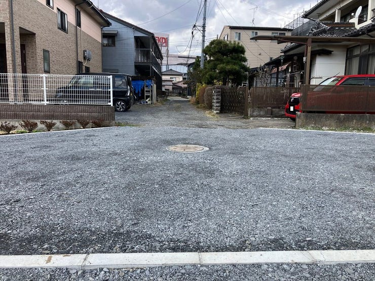今泉町土地の外観