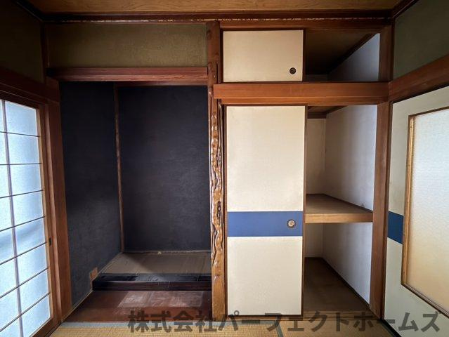 宇山町戸建の収納|専用の収納スペースです