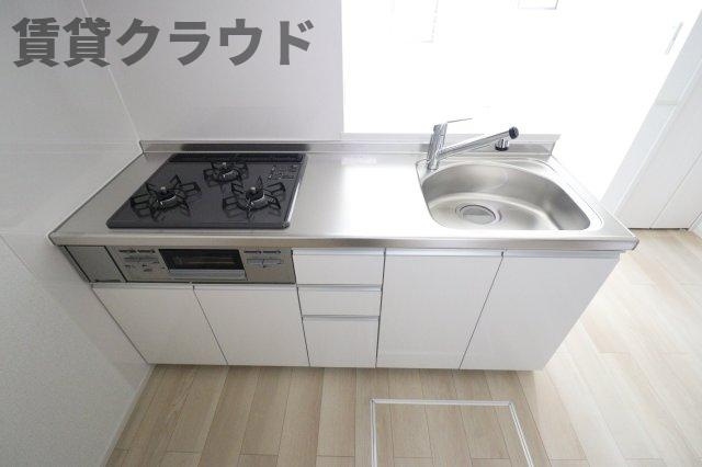 Ｖｉｌｌａクレストのキッチン|使いやすいキッチンです
