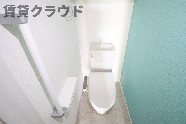 Ｖｉｌｌａクレストのトイレ|清潔感のあるトイレです