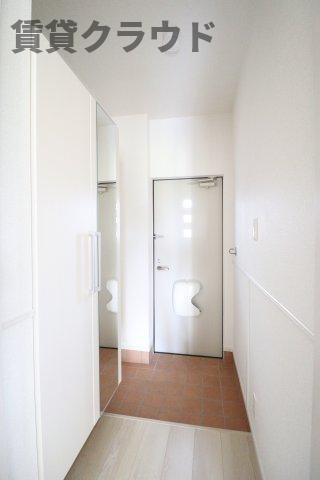 Ｖｉｌｌａクレストの玄関|シンプルで使いやすい玄関です