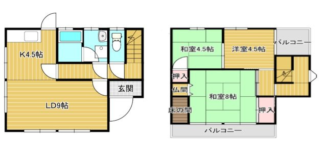 神戸市垂水区西舞子9丁目　中古戸建　地下車庫1台付！の外観|外観もきれいです