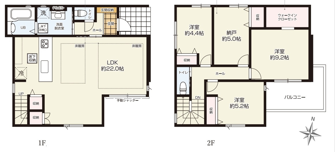 さいたま市見沼区島町　10期　新築一戸建て　KEIAI GRACE01の間取り|【全1棟・1号棟】さいたま市見沼区島町　10期　新築一戸建て　KEIAI GRACE01・3SLDK・土地面積100.65m2・建物面積106.24m2