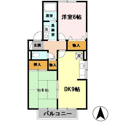 【間取り】 | RIHITO八尾A棟