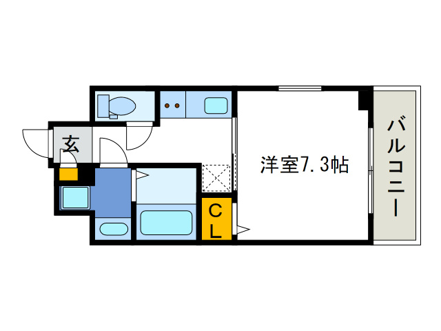 ワールドアイ大阪ドームシティの間取り