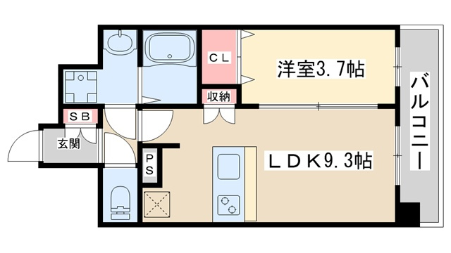 【間取り】 | プレリス福島海老江COREFRONT