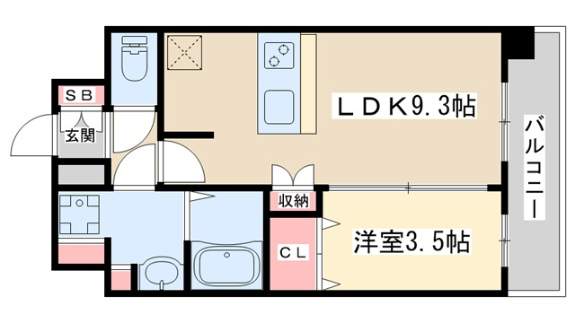 【間取り】 | プレリス福島海老江COREFRONT