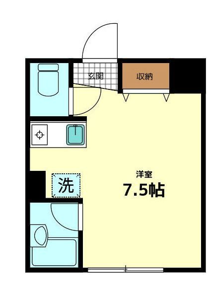 アクセス西尾久の間取り|間取りです。