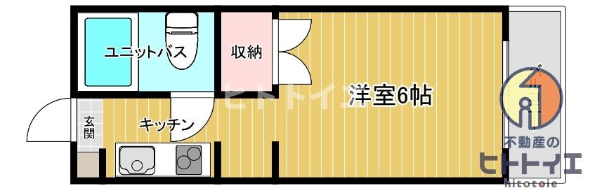 ニイシロハイツの間取り