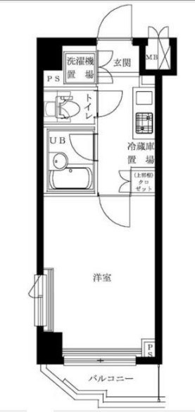 ルーブル上鷺宮弐番館の間取り