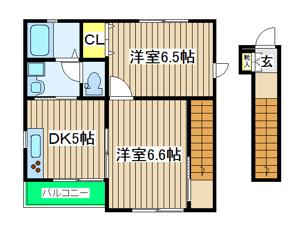 フェリーチェ　ａの間取り|フェリーチェ　ａ　間取り