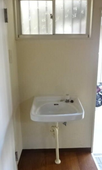 和光マンションの洗面所