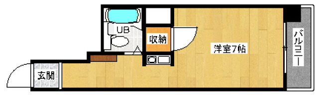 KDコーポ2の間取り