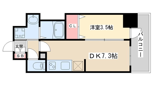 【間取り】 | プレリス福島海老江COREFRONT