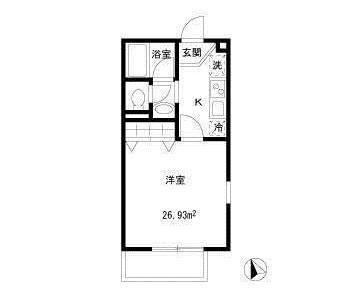 アルグランド中越の間取り