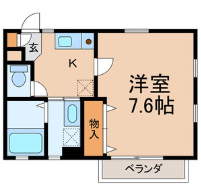 ラヴィアンローズの間取り