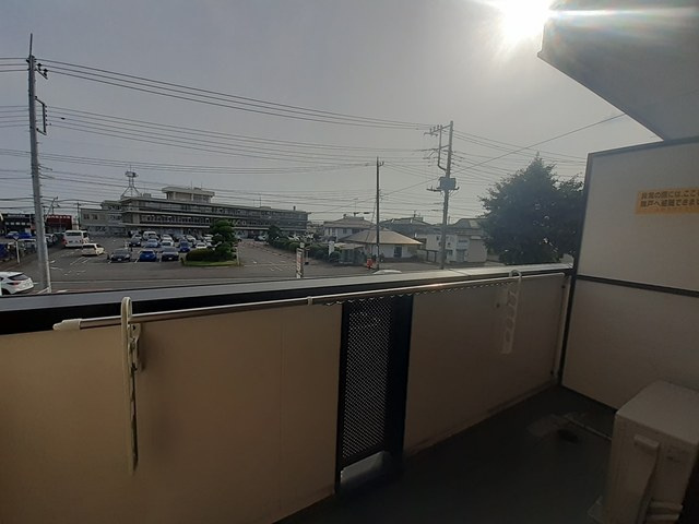 プロムナードのバルコニー